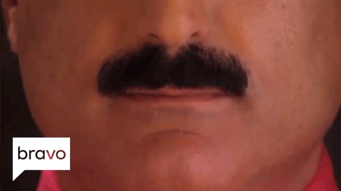 mustache reza